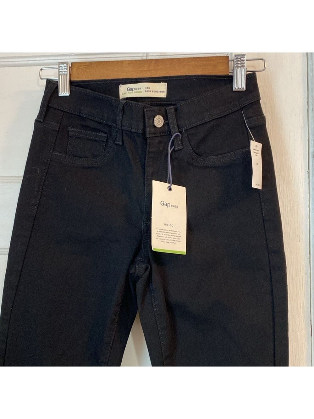 NWT Gap Easy Leggings Black, Size 25R - Picture 6 of 15